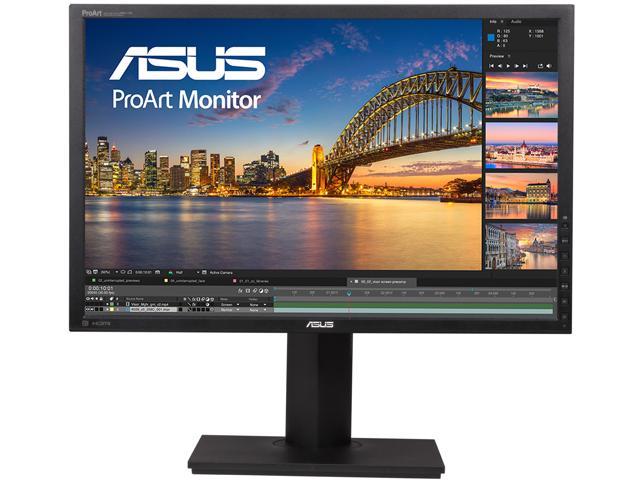 ASUS ProArt PA248Q Black 24" (Actual size 24.1") 6ms (GTG) 16:10, 1920 x 1200, IPS, 100% sRGB, Color Accuracy Delta E< 5, Flicker Free, HDMI, D-Sub, DisplayPort, DVI-D LCD Monitor