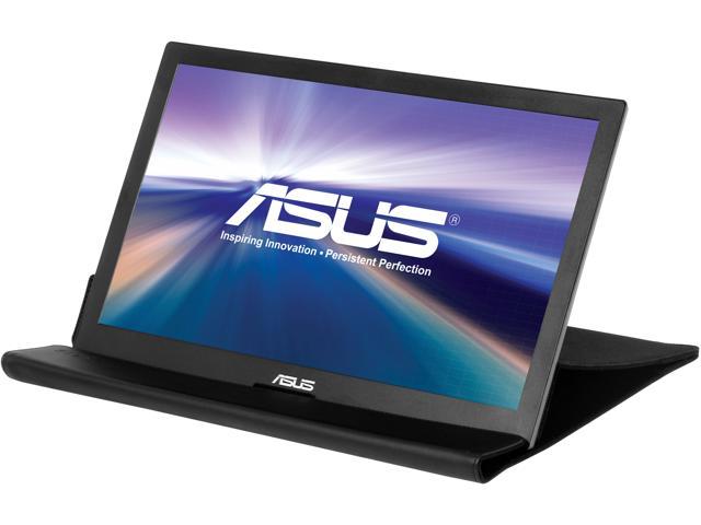 ASUS MB168B 16" (Actual size 15.6") Widescreen LED Backlight HD Portable USB-powered Ultra-slim  Monitor with Smart Case