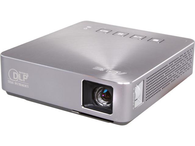 Asus S1 Silver Portable Led Projector 854 X 480 1000 1 0 Ansi Lumens Hdmi Mhl Usb Built In Speaker Newegg Com