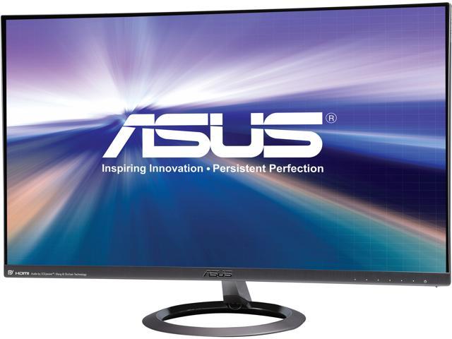 ASUS Designo 27" 1440P Monitor (MX27AQ) - QHD (2560 x 1440), IPS, Eye Care, Frameless, DisplayPort, HDMI, Space Gray + Black