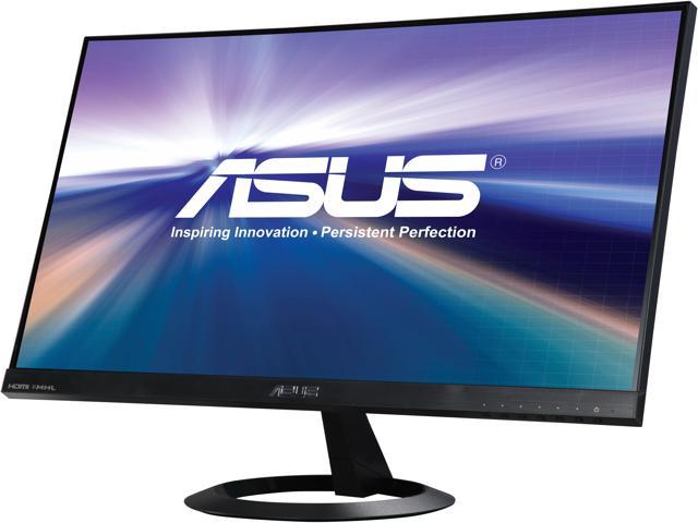 ASUS VX24AH Black 23.8" 5ms (GTG) 2560 x 1440 (2K) IPS Frameless LCD/LED Monitor, 300 cd/m2 DCR 10,000,000:1, Dual Built-in Speakers, HDMI/MHL D-Sub