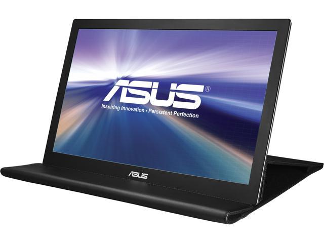 ASUS MB169B+ 16" (Actual size 15.6") 16:9 Widescreen LED Backlight Full HD Portable USB 3.0 Asus-Exclusive Extreme Low Motion Blur SYNC with Eye Care Technology USB-powered IPS Portable Monitor