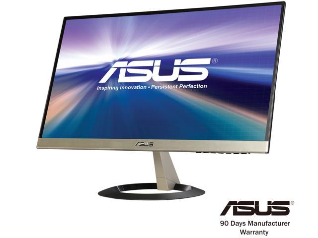 ASUS VZ229H 22" (Actual size 21.5") Full HD 1920x1080 HDMI VGA Asus Eye Care Flicker-Free Built-in Speakers Frameless Design Backlit LED WideScreen LCD IPS Monitor