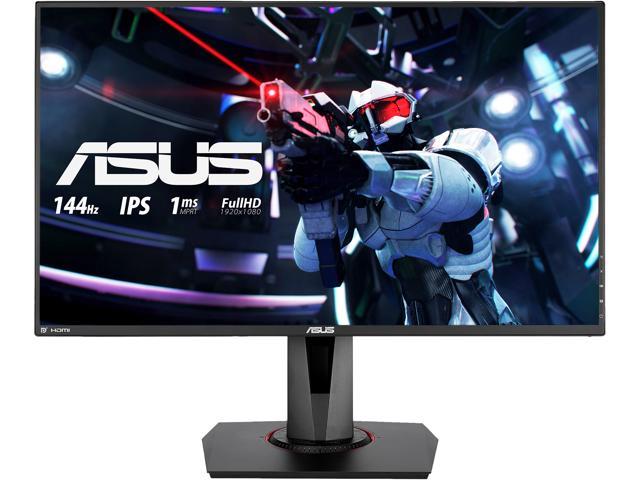 ASUS VG279Q 27" Full HD 1920 x 1080 1ms MPRT 144 Hz DVI, HDMI, DisplayPort FreeSync (AMD Adaptive Sync) Built-in Speakers Height Adjustable Gaming Monitor