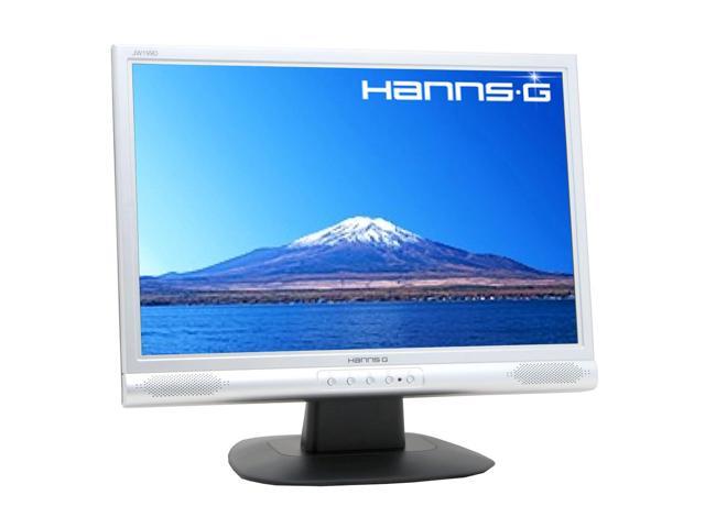 Hanns-G 19" Active Matrix, TFT LCD WXGA+ LCD Monitor 5 ms 1440 x 900 D-Sub, DVI-D JW-199DPO