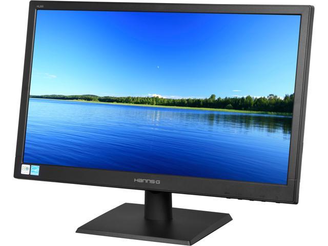 Hanns-G HL205ABB Black 19.5" 5ms Widescreen LED Backlight LCD Monitor 250 cd/m2 DC 80,000,000:1 (1,000:1)