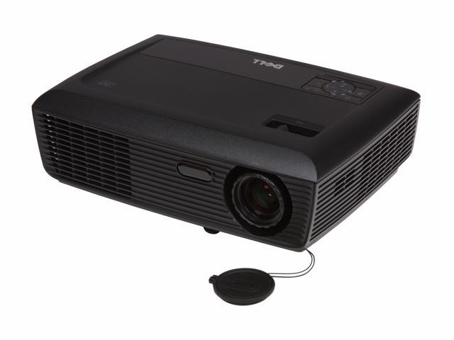 Dell 1210S 800x600 SVGA 2500 ANSI Lumens, Dual VGA inputs, Auto Vertical Keystone Correction, Built-in Speakers, 3D Ready DLP Projector