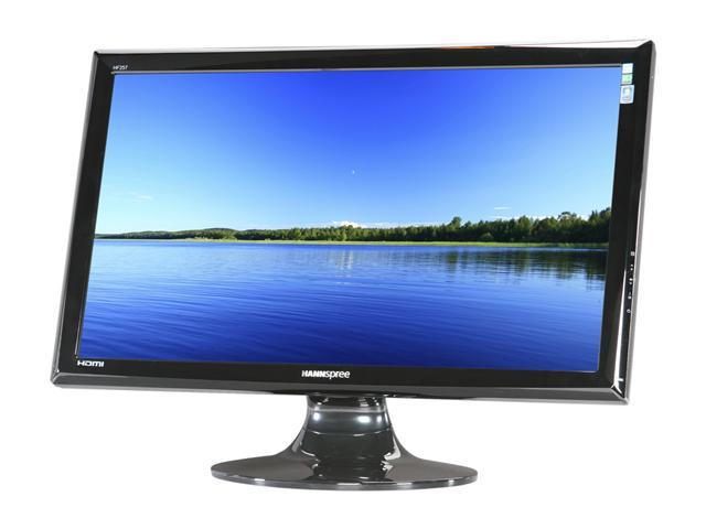 HANNspree By Hanns-G HF Series HF-257HPB Black 24.6" 2ms  HDMI Widescreen LCD Monitor 300 cd/m2 15,000:1  w/Speakers