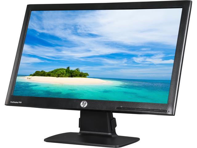 HP P191 Black 18.5" 5ms Widescreen LED Backlight LCD Monitor 250 CD/M2  DC 3,000,000:1 (1000:1)