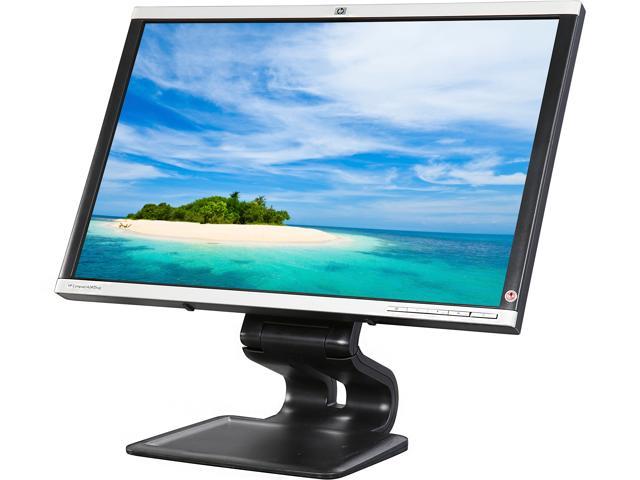 HP LA2405wg Black / Silver 24" 5ms Height/Pivot/Swivel adjustable Widescreen LCD Monitor 300 cd/m2 DC 3000:1(1000:1)