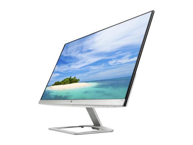 HP 25ER Frameless Silver/White 25" 6ms (GTG) IPS Widescreen LCD/LED Monitor, HDMI 1920x1080 60Hz, w/ Anti-Glare, Technicolor Color Certification with Easy Connectivity Setting, 178/178 Viewing Angle