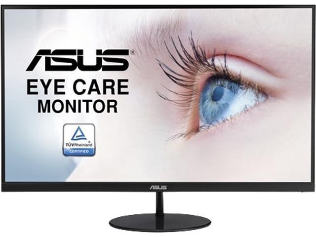 ASUS VL279HE Eye Care Monitor - 27" IPS, 75Hz, Adaptive-Sync/FreeSync, Frameless, Slim, Wall Mountable, Flicker Free, Blue Light Filter