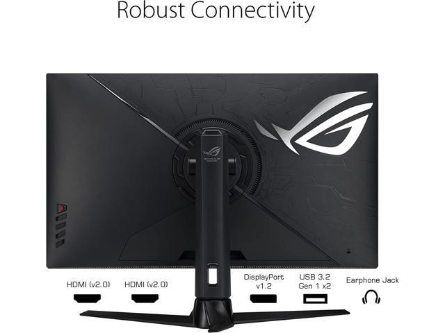 ASUS 32” QHD Fast IPS, 175Hz (OC) Gaming Monitor - 1ms, G-SYNC ...