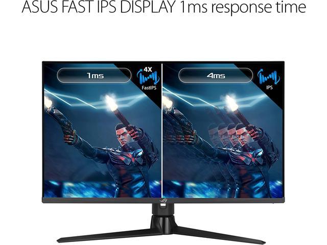 ASUS 32” QHD Fast IPS, 175Hz (OC) Gaming Monitor - 1ms, G-SYNC ...