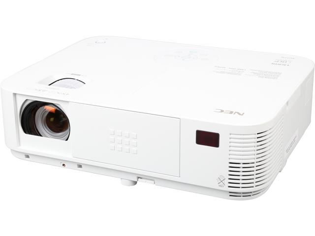 NEC NP-M322W 1280x800 WXGA 3200 ANSI Lumens, Dual HDMI Inputs, LAN Control/Display (Crestron RoomView), DICOM Simulation Tech, Keystone Correction, Portable DLP Projector