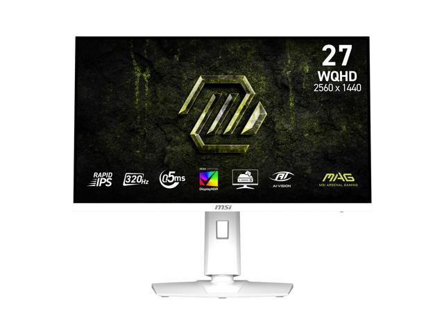 MSI 27" 320 Hz Rapid IPS 2560 x 1440 (QHD) Gaming Monitor 0.50 ms FreeSync (AMD Adaptive Sync) Flat Panel MAG 274QRFW MAG 274QRFW X32