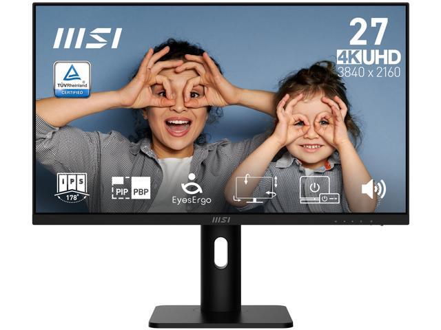 MSI 27" 60Hz IPS Monitor 4ms (GTG) Adaptive Sync Flat Panel PRO MP273UP E6