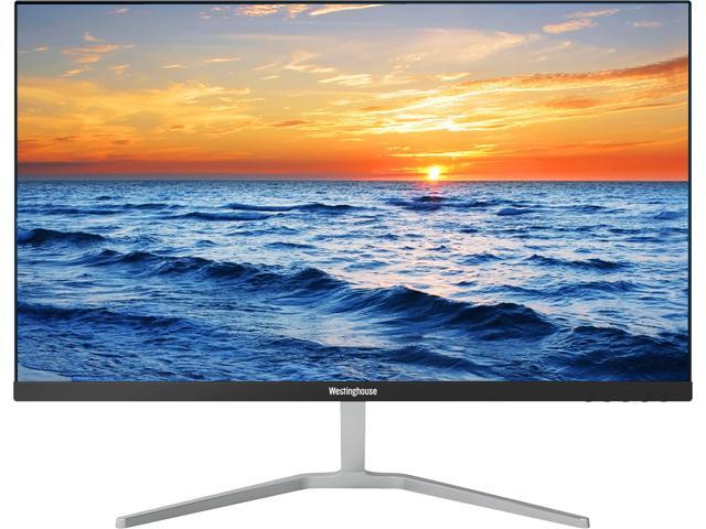 Westinghouse WH24FX9019 24" Full HD 1920 x 1080 HDMI VGA Anti-Glare Low Blue Light Flicker-Free Technology Frameless Design Widescreen Backlit LED LCD Monitor