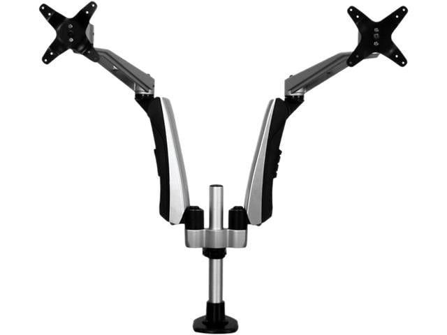 StarTech ARMDUAL30 Dual Monitor Stand - Tool-less Assembly - Monitors up to 30" - VESA Mount - Adjustable Monitor Arm