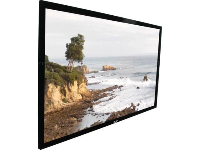 EliteSCREENS ER114WX1 Sable Frame Wall Mount Fixed Frame Projection Screen (114" 16:10 AR) (CineWhite)