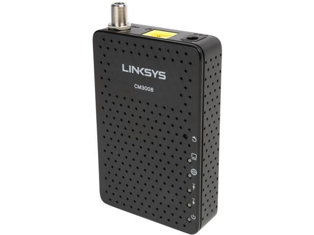 Linksys CM3008 DOCSIS 3.0 Cable Modem (8x4 Bonded channels)