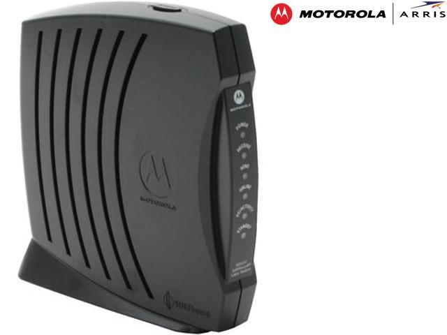 MOTOROLA SB5120 Surfboard Cable Modem 38Mbps Downstream, 30Mbps Upstream USB and Ethernet 10/100Base-T DOCSIS 2.0/1.1