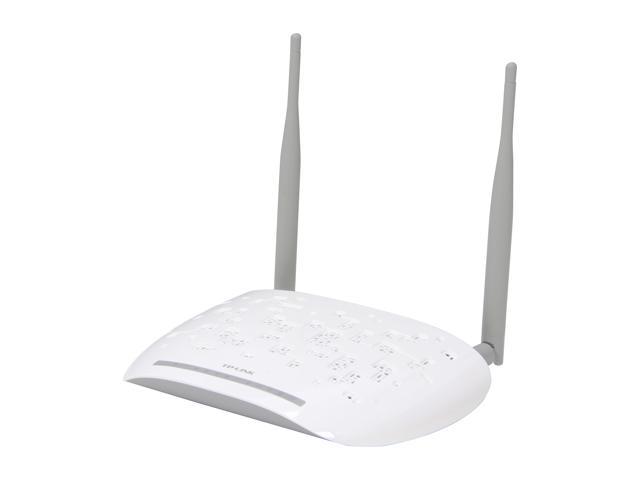 TP-LINK TD-W8961ND 300Mbps Wireless N ADSL2+ Modem Router 4 10/100Mbps RJ45 Ports IEEE 802.3/3u, IEEE 802.11n/g/b, ADSL/ADSL2/ADSL2+