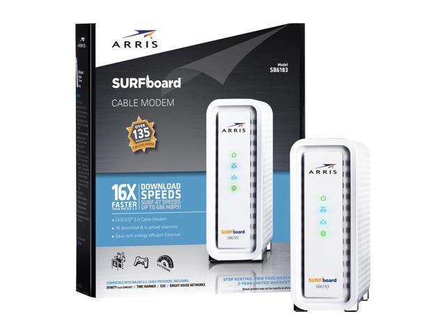 ARRIS SB6183 Surfboard 16x4 DOCSIS 3.0 Cable Modem 