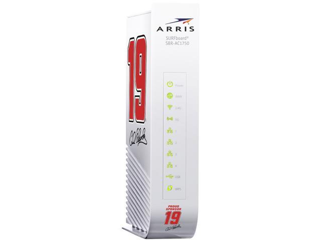 ARRIS SURFboard SBR-AC1750CE AC1750 Dual Band Gigabit Wireless Router - Carl Edwards Special Edition