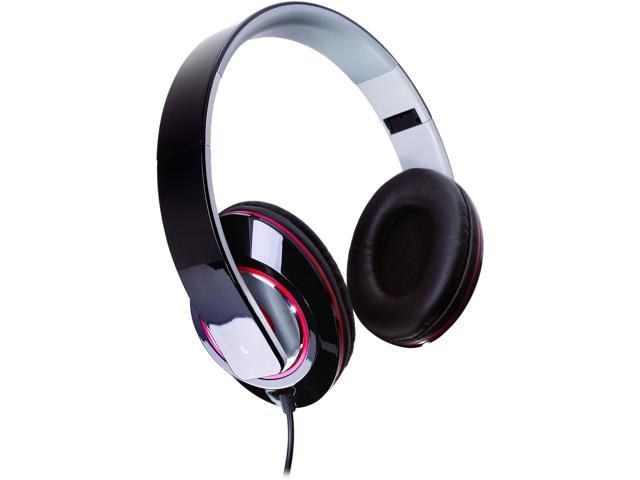 Sunbeam Black SBF-2012 Stereo Bass Foldable Headphones - Black