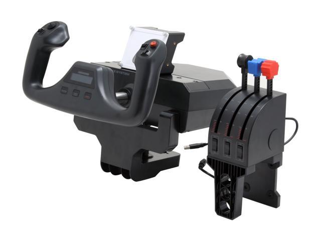 Saitek Pro Flight Yoke with Three-Lever Throttle (PZ44) - Newegg.com