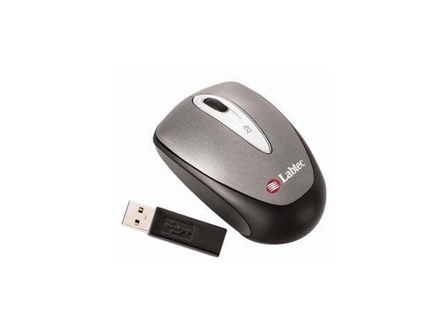 Labtec 931216-0403 Black/Silver 2.4GHz Wireless Optical Mouse For ...