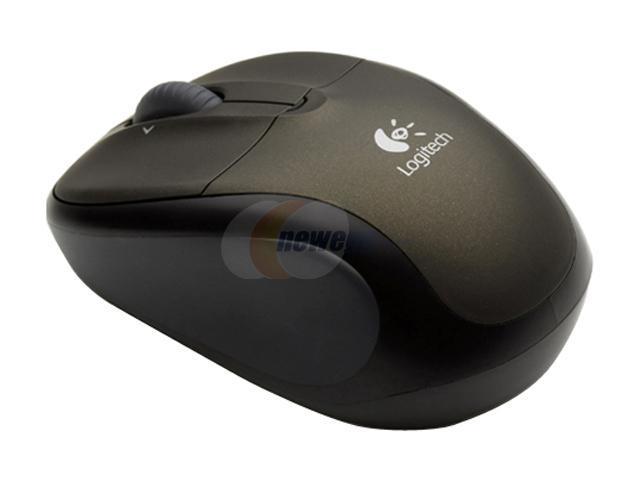 Logitech V220 Brown Cordless Optical Mouse For Notebooks 9997