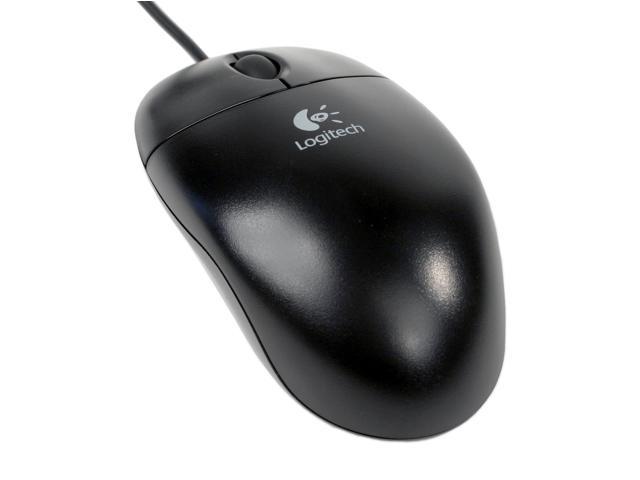 Logitech SBF96 Black Optical Mouse - Newegg.com