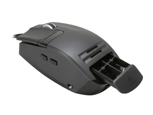 Logitech Black Two modes scroll USB Wired Laser 5700 dpi Gaming Mice - Newegg.com