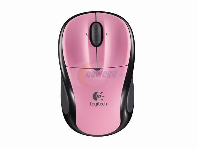 Logitech V220 Hot Pink Cordless Optical Notebook Mouse 0964