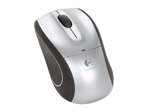 Logitech M505 Silver 3 Buttons Tilt Wheel Wireless Laser Mouse