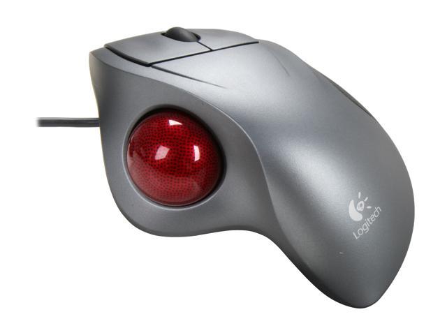 logitech wired trackball mouse