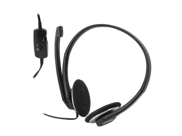 Logitech Recertified 981-000009 ClearChat Stereo 3.5 mm Connector Supra-aural Headset
