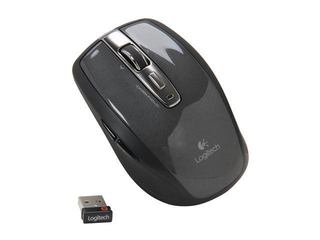 Bemyndigelse Ekstrem par Logitech Wireless Anywhere Mouse MX for PC and Mac - Black - Newegg.com