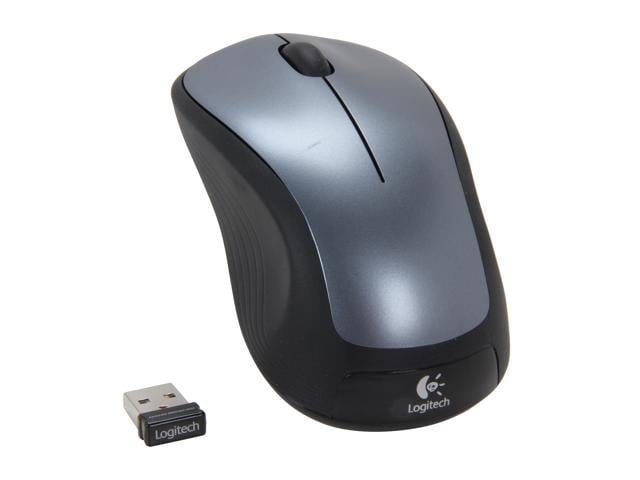 Logitech wireless mouse m310 silver black usb обзор