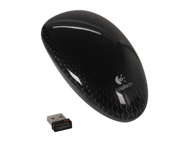 Logitech Recertified 910-003095 M600 Black Touch Scroll USB RF Wireless Optical Mouse