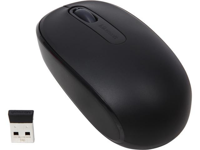 Rather charm Victor Microsoft Wireless Mobile Mouse 1850 - Black (U7Z-00001) - Newegg.com