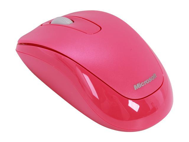Microsoft L2 Mobile Mouse 1000 2CF-00036 Magenta Pink USB RF Wireless Mouse