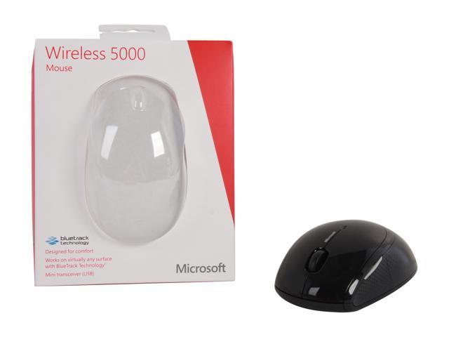 Hectare man De onze Microsoft L2 Wireless Mouse 5000 MGC-00017 RF Wireless BlueTrack Mouse -  Newegg.com