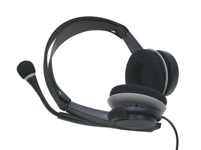 PLANTRONICS Audio 90 3.5mm Connector Circumaural Stereo Headset with In-Line Volume and Mute Control