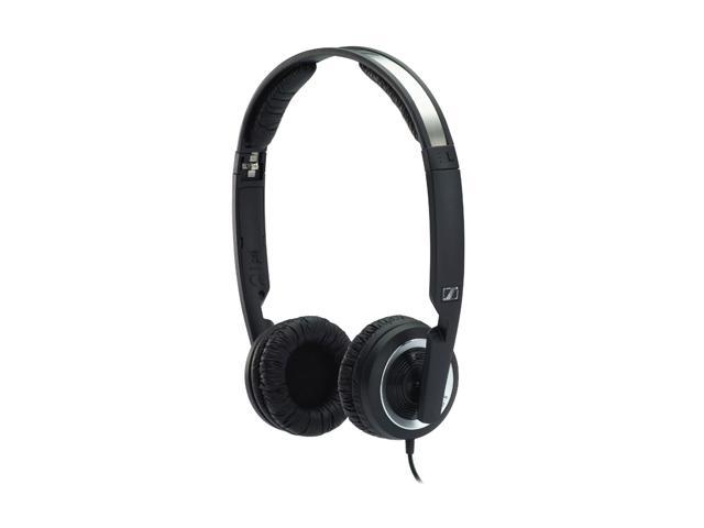 Sennheiser Black PX 200 II 3.5mm Connector On-the-ear Closed Mini Foldable Headphone,Black