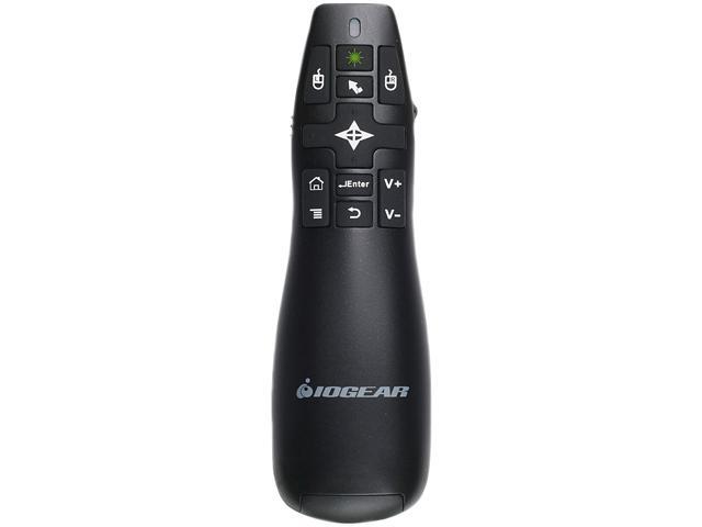 IOGEAR GME435G GreenPoint Pro - 2.4GHz Gyroscopic Presentation Mouse w/ Laser Pointer