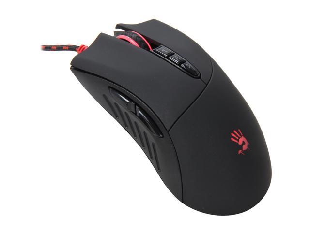 A4Tech V3 Black 7 Buttons 1 x Wheel USB Wired Optical 3200 dpi Gaming Mouse