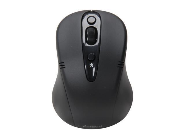 A4Tech G9-370HX-1 Black RF Wireless Optical PPO Zero Delay Mouse ...